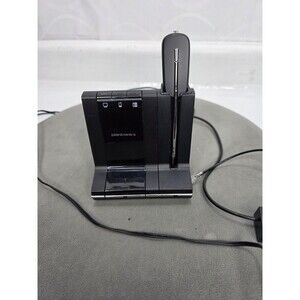 Plantronics WO2 Wireless Headset Base, Over The Head Ear & Mic, Charger &CONNECT